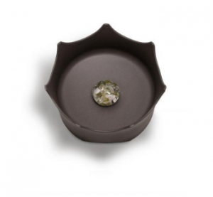 Crown Jewel Pet Bowl – Slate Grey
