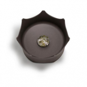 Crown Jewel Pet Bowl - Slate Grey